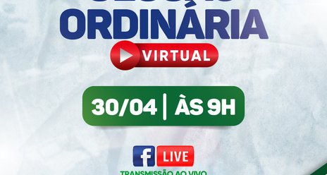 Sessão Ordinária Virtual