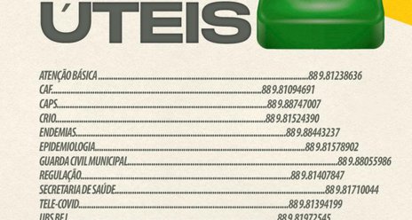 TELEFONES ÚTEIS