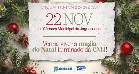 Evento marca o início das celebrações natalinas com o acender das luzes da Casa do Povo, no dia 22 de novembro, às 18h