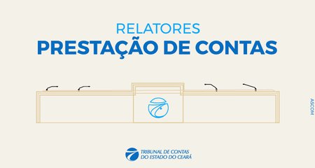 O Tribunal de Contas do Estado do Ceará realizou, na Sessão Plenária virtual, da semana de 30/1 a 3/2, o sorteio dos relatores das prestações de Contas de Gestão estaduais e municipais bem como as de Governo Municipais.