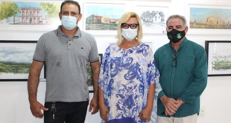 Vereadores visitam galeria da Vivicultura
