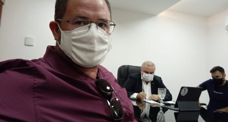 Vereador tem reunião com senador Jean Prates