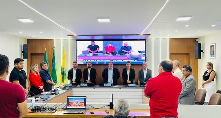 420ª Sessão Ordinária da 1ª Sessão Legislativa da 4ª Legislatura, onde foram aprovados projetos e requerimentos para o bem do povo solonópolense.