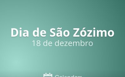 Dia de São Zózimo
