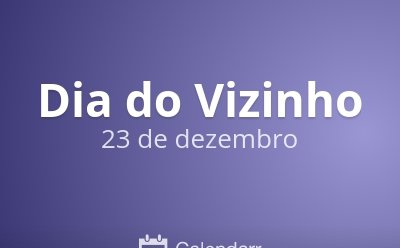 Dia do Vizinho