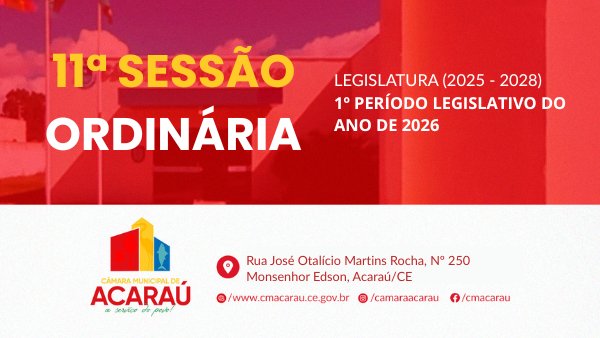 Sessão Ordinária