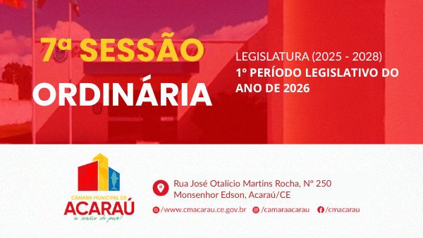 Sessão Ordinária