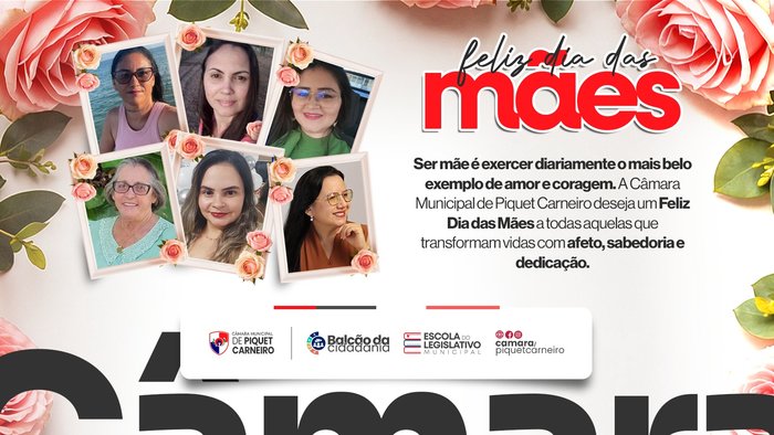 Neste dia 10 de maio, comemoramos o dia das mães.